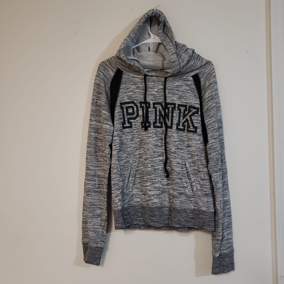 Pink VS sweatshirt with hoodie - Picture 3 of 10